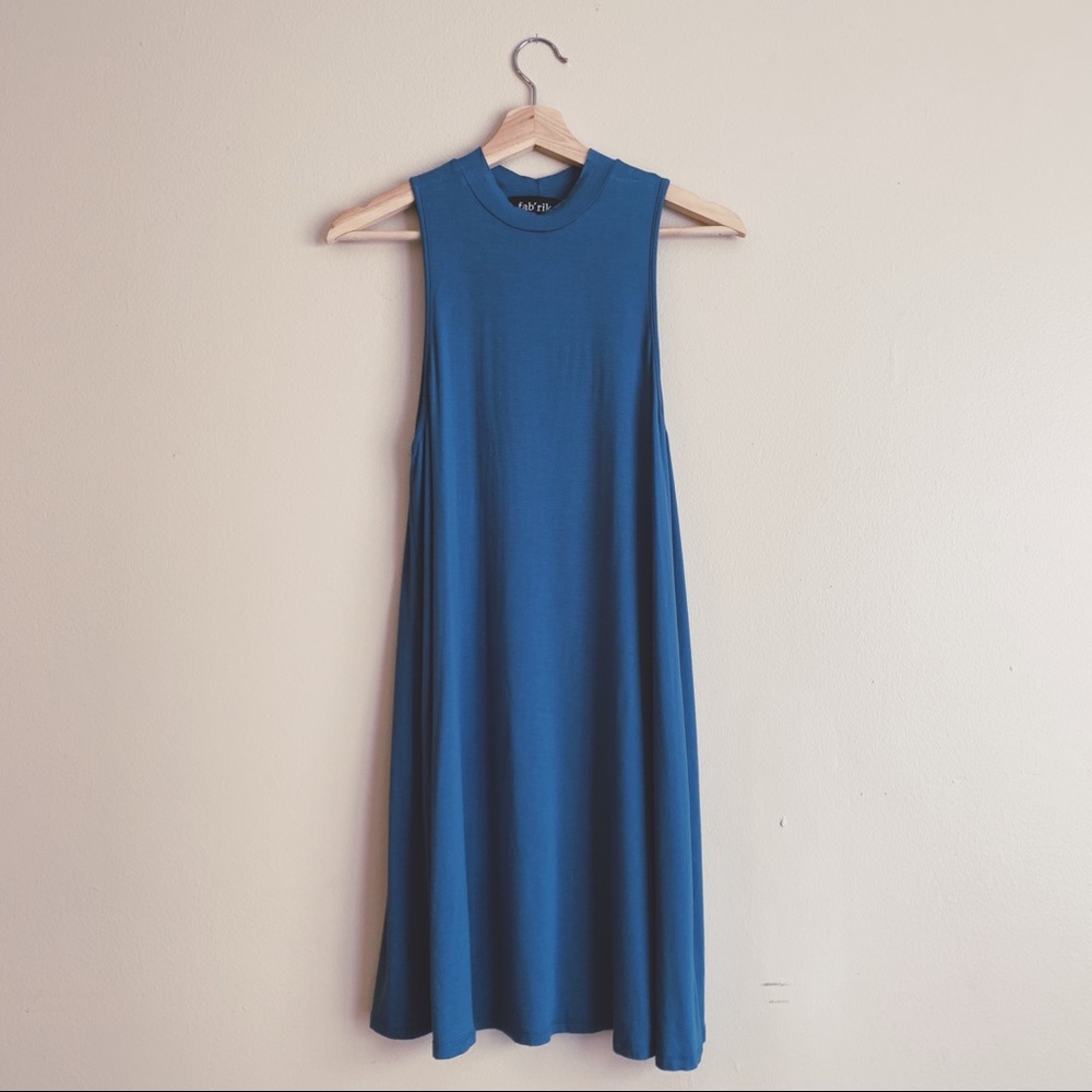 SOLD - High Neck Swing Dress